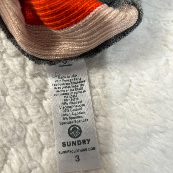 Sundry Side Swipe Sweatshirt US Size Large / Sundry Size 3 - Picture 5 of 6